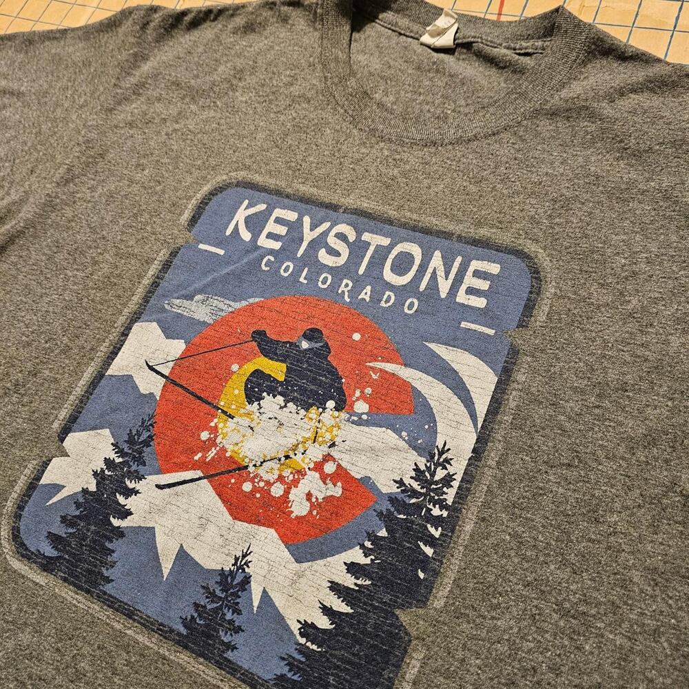 Vintage style keystone colorado skiing